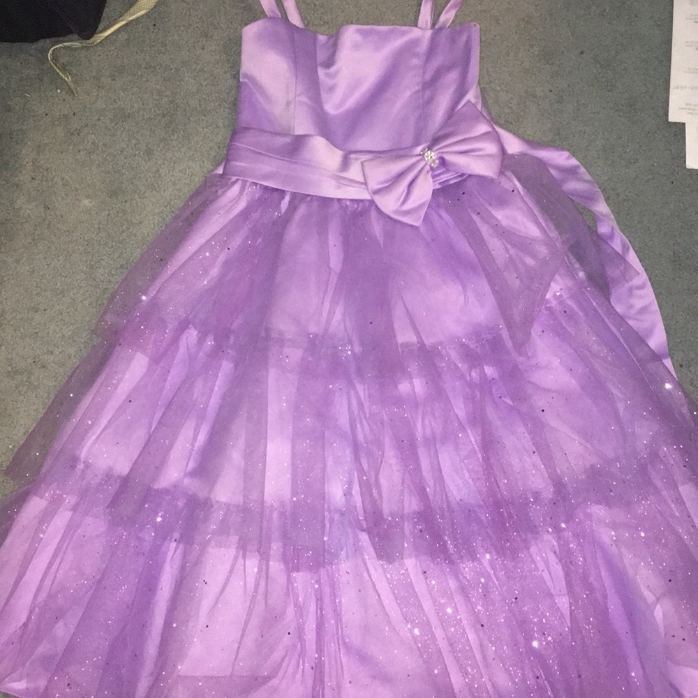 Purple Glittery Dress